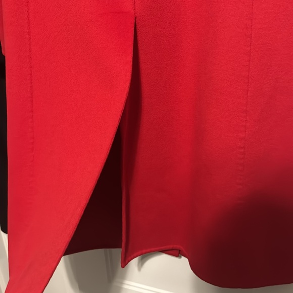 Escada Sport red long wool coat size 40 (US size 10) - Picture 6 of 6
